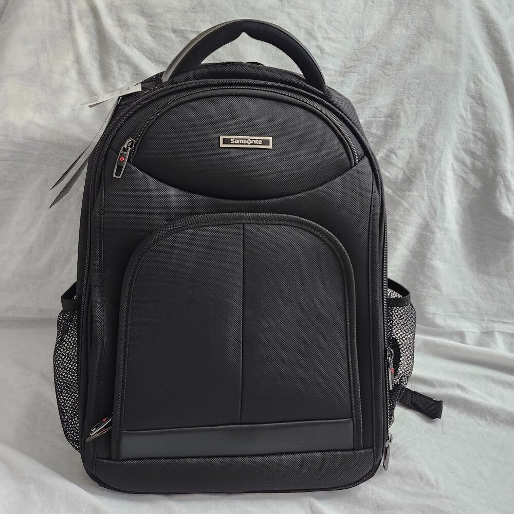 Samsonite Fanueil Quincy Black Backpack – Brand New w/ Tags
